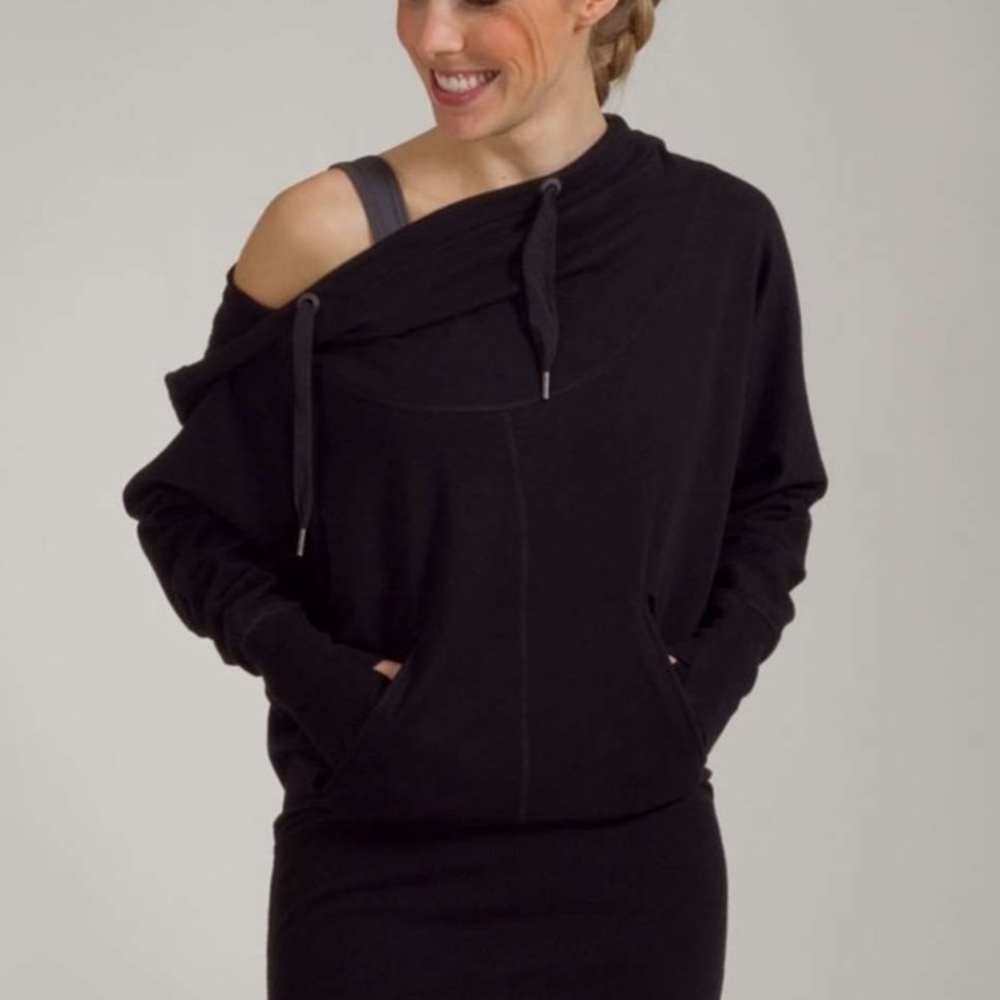 Lululemon Throwback Flashback Gray Off-Shoulder S… - image 6